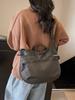 Bolso Transfronterizo de Gran Capacidad para Mujer Verano 2025 Nuevo Bolso Cruzado Estilo Deportivo Motociclista de Alta Gama para Trabajo y Desplazamientos