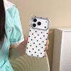 Funda de Teléfono con Patrón de Lunares de Colores para Pantalla Completa Aplicable para iPhone 18promax Apple 17 Borde Redondo 16 Simple 15