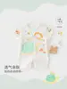 Macacão de Bebê Verão Estilo Fino Romper de Manga Curta para Meninos Roupas de Recém-nascido Algodão Spandex Macio Ilustrado Macacão de Engatinhar Classe A