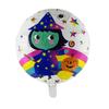 [Hengyue] Nuevo Globo de Pie de Fantasma de Halloween, Estilo de Dibujos Animados, Elfo Guardián, Thriller de Terror, Globo de Película de Aluminio