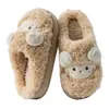 Pantuflas de algodón para hombre para otoño e invierno 2026, nuevas pantuflas de interior para el hogar, con suela gruesa, antideslizantes, de felpa, cálidas, para hombre