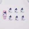 Accesorios populares transfronterizos para decoración de uñas de Halloween con dibujos animados, pequeños accesorios de resina, accesorios de decoración para uñas de fantasma, calavera y calabaza