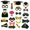 Nueva fiesta de graduación transfronteriza, felicitaciones, decoración, accesorios, bandera para ceremonia de graduación, adornos de panal