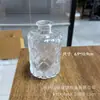 Jarrón de Cristal Repujado Vintage de Lujo de Entrada Sencilla Estilo Ins Jarrón para Mesa de Comedor Botella Decorativa Hidropónica Transparente Estilo Europeo