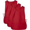 Delantal Estilo Chaleco de Poliéster Transfronterizo Moderno Simple Delgado Sin Mangas Chaleco Ropa de Trabajo Cocina Hogar Delantal
