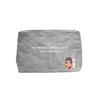 Regalos Corporativos Bolsa de Aseo de Papel Dupont Transfronteriza Bolsa Cosmética de Papel Dupont Bolsa con Cremallera de Papel Kraft Fábrica Personalizada