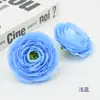 Flores de Loto Artificiales de Tela No Tejida 8cm Peonías de Doble Pétalo para Actuaciones de Danza, Coronas, Pulseras, Tocados, Arreglos Florales DIY