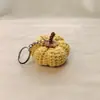 Muñeco de Calabaza Tejido a Crochet con Hilo para Decoración de Halloween Ins, Colgante para Bolsa, Producto Terminado, Amazon Hecho a Mano Transfronterizo