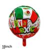 Balão de Folha de Alumínio Mexicano Cacto Festa Carnavalesca Tema Festa Decoração Alpaca Folha de Alumínio