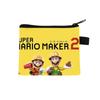 Bolsa de Monedas Popular Transfronteriza de Dibujos Animados de Mario, Mini Cartera para Estudiantes de Primaria, Bolsa de Almacenamiento Unisex, Linda y Divertida para Niños