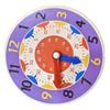 Modelo de Relógio Montessori Matemático Infantil Auxílios Cognitivos de Ensino Ferramentas de Aprendizagem Alunos do Ensino Fundamental Primeira Série Aprendizagem Cognitiva Tempo