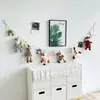 Armazenamento de Brinquedos Cordão Trançado Quarto Corrente de Corda de Algodão Clipe Decorativo Parede de Fundo para Fotos Decoração de Festa Corda para Pendurar