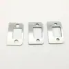 Acessórios de Bloqueio de Gaxeta Placa de Aço Inoxidável Conjunto de 3 Peças de Espessuras Diferentes para Fixar Frestas de Porta e Travas de Porta para Fechaduras de Porta Amazon
