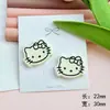 Lindo Moño Gato Acrílico DIY Accesorios Funda de Teléfono Agujero Zapatos Parche Pasador Accesorios para el Cabello Material