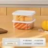 Caja de Almacenamiento de Alimentos Conservación de Verduras Capa Congelador Carne Congelada Refrigerador Almacenamiento de Alimentos Compartimento para Frutas Caja de Almacenamiento Apta para Microondas