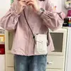Bolsa para Teléfono Móvil Estilo Japonés 2026 Mini Bolsa de Nylon Ligera Casual para Viajes Bolsa Cuadrada Pequeña Versátil Simple Bolso de Hombro Cruzado