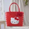 Bolsa de Gato Pequeño de Color Dopamina Tejida a Mano Cesta de Mimbre Tejida a Mano Bolsa Cesta de Regalo Navideño Bolso de Mano para el Viaje Diario de Mujeres