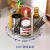 Estante Giratorio de Almacenamiento para Cocina y Sala de Estar, Plato Giratorio Multifuncional de Gran Capacidad para Especias y Cosméticos, Organización y Almacenamiento de Escritorio al por Mayor