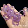 Venta al por mayor de productos de jade por parte del fabricante: anillos de jade de cuarzo, anillos para dedos, anillos de mano, anillos de flor flotante, anillos tipo hielo y anillos de flor flotante de tres colores