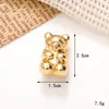 Nuevos y creativos accesorios de aleación de zinc con forma de gema de amor, moda versátil, multiestilo, para zapatos con agujeros, accesorios de flor