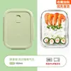 Caja Conservadora de Alimentos, Fiambrera de Vidrio Dividida, Fiambrera Bento Resistente al Calor, Recipiente para Microondas, Fiambrera para Oficinistas, Vidrio de Borosilicato Alto