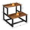 Escalón Personalizado Transfronterizo Taburete de Entrenamiento Cerámico de Madera Adecuado para Baño, Cocina, Dormitorio y Estantes de Almacenamiento de Cocina