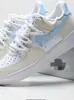 Tênis Putian Puro Vintage Desgastado Cor Retro Lavada Tênis Air Force 1 Tendência Versátil Af1 Tênis Esportivo Masculino