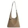 Bolsa Tote Casual Retrô para Comutação para Mulheres 2025 Outono Nova Tendência Casual de Aparência Sofisticada Versátil Bolsa de Ombro Único para Axila