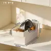 Caja de almacenamiento de armario estrecho BNBS, caja de almacenamiento lateral, organizador de cocina para artículos pequeños, engrosada y duradera