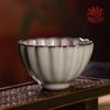 Juego de té de kung fu Master Cup hecho a mano de celadón Longquan, tazón de té de cerámica, taza de té helado de manteca de cerdo de alta calidad, taza de té