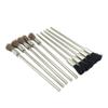 Atacado de fábrica com Haste mini escova escova de arame de aço inoxidável escova de cerdas haste de extensão para moagem elétrica escova de polimento