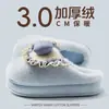 Nuevas Zapatillas de Algodón Gruesas tipo Nube con Lazo Versátiles Resistentes al Frío Suela Gruesa Forradas de Felpa Antideslizantes Cálidas para Mujer Otoño/Invierno 2026