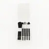 Conjunto de 5 Pincéis de Maquiagem Caixa Espelhada, Pincel de Maquiagem Portátil, Pincel para Blush, Pincel para Pó, Pincel para Sombra, Pincel para Lábios, Ferramenta de Beleza