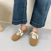 Zapatos de Suela Fina Nuevos Primavera 2025 Zapatos de Entrenamiento Alemanes Moda Retro Casual para Mujer Zapatos Deportivos Retro