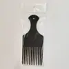 Peine Transfronterizo para Hombres Estilo Cabeza de Aceite Peinado Hacia Atrás Recogedor de Cabello Retro Distribución Textura Teñido del Cabello Peine de Peluquería Peine de Dientes Grandes