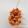 Floristería de Simulación de Boda Naranja Material de Flores Naranja Naranja Tema Arreglo de Lugar de Boda Hotel Arreglo de Flores de Plástico