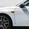 Tira reflectante para parachoques de coche patrón de fibra de carbono tazón de puerta espejo retrovisor de puerta ceja de rueda pegatinas decorativas para parachoques venta al por mayor transfronteriza