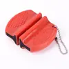 Mini afilador portátil para exteriores de cerámica para cuchillos Piedra de afilar rápida de ángulo fijo de diamante venta directa de fábrica