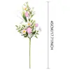 Arreglo Floral de Huevo de Pascua Personalizado, Arreglo Floral Artificial de Huevo de Pascua, Adorno de Decoración Floral para el Hogar