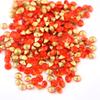 Guomao fondo puntiagudo redondo diamante blanco color vidrio strass color proteína diamante accesorios para joyería DIY taladro para uñas