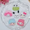 Menino Menina Cartoon sapo resina acessórios Creme Gel acessórios presilha de cabelo capa de celular Bolsa de material DIY feito à mão