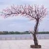 Árbol de Magnolia Artificial, Árbol de los Deseos, Árbol de Flor de Ciruelo, Planta Decorativa Grande para Interiores, Pantalla de Ventana, Árbol Falso, Alta Simulación