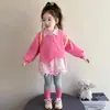 Conjuntos para Niñas para Primavera y Otoño, Elegante Ropa de Otoño Infantil Modelo Nuevo 2026, Moderno y Casual, Ropa Súper Linda para Niñas