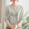 Nova Estilo Afinando Versátil Camada Base Top para Mulheres de Meia-Idade e Idosas, Elegante Top Redutor de Idade para Mães de Meia-Idade e Idosas, Estilo de Perna Larga