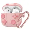 Adecuado para Estuche de Auriculares Airpods5, Carcasa Blanda de Silicona Dibujo Animado Consola de Juegos Pro2, Estuche Protector Airpodspro3