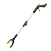 Pinzas Recogedoras de Basura Plegables Pinzas Sanitarias Herramienta de Saneamiento Limpieza de Inodoros Recogedor para Exteriores Pinza para Basura Mango Largo Portátil