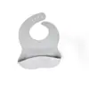 Baberos de silicona más vendidos transfronterizos juego de 3 piezas baberos de silicona para bebé impermeables y a prueba de fugas baberos para comer de bebé al por mayor
