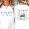 Camisa de Praia Primo Tsitp Programa de TV Verão Eu Me Tornei uma Linda Camiseta Reversível Equipe Conla