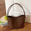 Bolsa Saco Transfronteiriça Verão 2026 Versão Coreana Nicho Sob o Braço Moda Casual Bolsa de Mão Bolsa de Ombro de Grande Capacidade