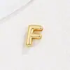 Como Joyería Amazon Temu Venta Caliente 26 Letras Inglesas Pulsera DIY Correa de Reloj de 10 mm Letras Chapadas en Oro Al por Mayor